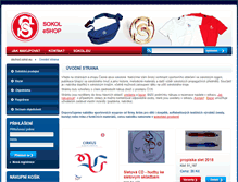Tablet Screenshot of obchod.sokol.eu